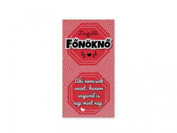 Legjobb Főnöknő - Motivációs hűtőmágnes (CQ07067)