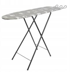 Sepio Erga Model Irit Black, vasalódeszka 120x30x80 cm, fekete-többszínű, Erg (10DESIRITBLA) Vasalódeszka