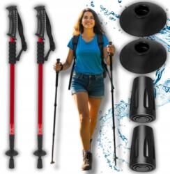 Nordic Walking Botok Összecsukható Botok Állítható Teleszkópos Gyaloglás (KIJKI DO NORDIC WALKING CHODZENIA KIJE)