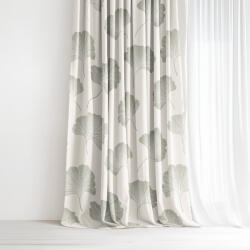 Goldea pamut függöny - ginkgo levelek 140x150 cm