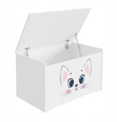 Kobi Láda Játéktároló láda gyerekszobába Daria Pink Cat (K11O18B223_M)