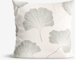 Goldea față de pernă 100% bumbac - frunze de ginkgo 40 x 40 cm