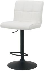IV Interior Concept Set 2 scaune de bar pivotante piele sintetica alba MODENA (A-49717 VC)