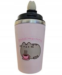 MPM Pusheen Kávés bögre autóba 350 ml Good Morning Rózsaszín (5903151070081)