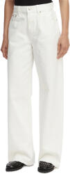Calvin Klein Jeans The Wide Leg Raw Hem LV047F733G ASN-LG chalk white