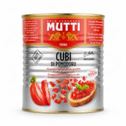 Mutti ( Италия - Парма) Mutti Италиански белени домати на кубчета 2.5кг