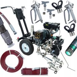 Zenthril PowerXcellence Ignis V - Mașină de marcat rutier 7P | 23 MPa | 5 L/min | Duze 0, 035″/0, 021″ | 2 pistoale (4D4W-DESP)