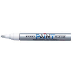 Zebra Lakkmarker, 3 mm, ZEBRA "Paint marker", ezüst (51026) - eztkapdki