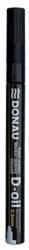 DONAU Lakkmarker, 2, 2 mm, S, DONAU "D-oil", fekete (7368001PL-01) - eztkapdki
