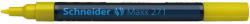 Schneider Lakkmarker, 1-2 mm, SCHNEIDER "Maxx 271", sárga (127105) - eztkapdki