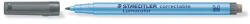 STAEDTLER Alkoholmentes marker, OHP, 1 mm, STAEDTLER "Lumocolor 305 M", fekete (305 M-9) - eztkapdki