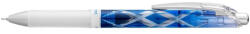Pentel Zseléstoll, 0, 25 mm, nyomógombos, PENTEL "EnerGel BLN75 Kiriko, Flying Arrow", kék (BLN75ED1-C) - eztkapdki
