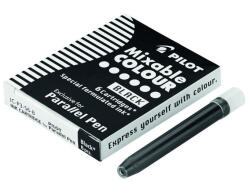 Pilot Töltőtoll patron, PILOT "Parallel Pen", fekete (IC-P3-S6-B) - eztkapdki