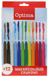 Optima Zsírkréta OPTIMA kerek 12 színű (100139) - eztkapdki