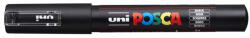 uni Dekormarker, 0, 7-1, 0 mm, UNI "Posca PC-1M", fekete (2UPC1MF)