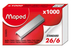 Maped Tűzőkapocs, 26/6, MAPED, 1000db/doboz (324605) - eztkapdki