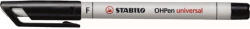 STABILO Alkoholmentes marker, OHP, 0, 7 mm, STABILO "OHPen F", fekete (852/46) - eztkapdki