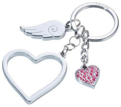 TROIKA Kulcstartó, 3 charm dísszel, TROIKA "LOVE IS IN THE AIR (KR17-01/CH)