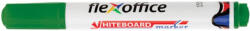 FlexOffice Táblamarker, 2, 5mm, kúpos, FLEXOFFICE "WB03", zöld, 12db/doboz (FO-WB03GREEN)