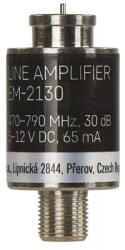 EMOS J5710 DVB-T/T2 30dB antenna előerősítő (J5710)