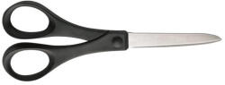 Fiskars Olló, papírvágó, 18 cm, FISKARS "Essential", fekete (1023818)