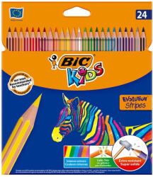 BIC Színes ceruza BIC Kids Evolution hatszögletű környezetbarát 24db/készlet (9505251) - eztkapdki