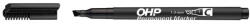 ICO Alkoholos marker, OHP, 1-4 mm, C, vágott, ICO, fekete (9580042004) - eztkapdki