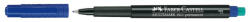 Faber-Castell Alkoholos marker FABER-CASTELL F 0, 6 mm kék (151351) - eztkapdki