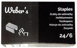  Tűzőkapocs WEBER`S 24/6 1000 darabos - eztkapdki
