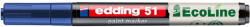 edding Lakkmarker, 1-2 mm, EDDING "51", kék (4-51-003) - eztkapdki
