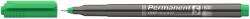 ICO Alkoholos marker, OHP, 0, 3 mm, S, ICO, zöld (9070038002)