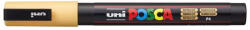 uni Dekormarker, 0, 9-1, 3 mm, UNI "Posca PC-3M", barack (2UPC3MBARACK)