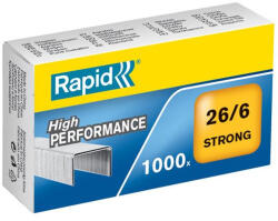 Rapid Tűzőkapocs, 26/6, horganyzott, RAPID "Strong (24861400) - eztkapdki
