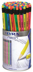LYRA Grafitceruza LYRA Neon HB hengeres radíros fémhengerben 96 db-os (1293960) - eztkapdki