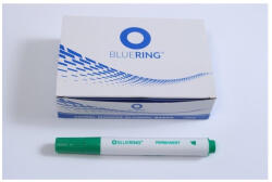 BLUERING Flipchart marker rostirón vizes kerek végű 3mm, Bluering® zöld