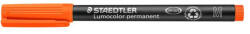 STAEDTLER Alkoholos marker, OHP, 1 mm, STAEDTLER "Lumocolor 317 M", narancssárga (317-4)