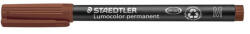 STAEDTLER Alkoholos marker, OHP, 1 mm, STAEDTLER "Lumocolor 317 M", barna (317-7) - eztkapdki