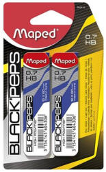 Maped Grafitbél, 0, 7mm, HB, 12 szálas, MAPED "Black Peps", 24szál/cs (560410) - eztkapdki