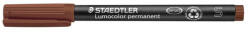 STAEDTLER Alkoholos marker, OHP, 0, 4 mm, STAEDTLER "Lumocolor 313 S", barna (313-7) - eztkapdki