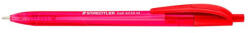 STAEDTLER Golyóstoll, 0, 5 mm, nyomógombos, STAEDTLER "Ball 423 M", piros (423 35M-2) - eztkapdki