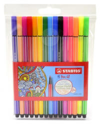 STABILO Filctoll STABILO Pen 68 10+5db-os neon készlet (6815-2)