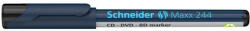 Schneider Alkoholos marker, CD/DVD, 0, 7 mm, SCHNEIDER "Maxx 244", fekete (124401) - eztkapdki