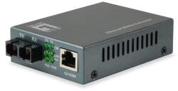LevelOne Convertor media, LevelOne, Plastic, 100Mbit/s, FVT-1101, Gri (FVT-1101)
