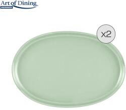 Art of dining by HEINNER Set 2 platouri Art of Dining by Heinner Yvonne, ceramica, 30 x 20 cm (HR-WDF-Y302) Tava