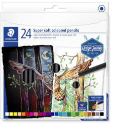 STAEDTLER Színes ceruza készlet, hatszögletű, STAEDTLER "149 C", 24 különböző szín (149C C24) - eztkapdki