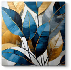 TopMebel Картина на платно " Botanical Leaves" TopMebel с дигитален печат 100x100x3cm