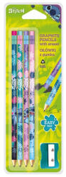 COOLPACK Grafitceruza COOLPACK Lilo és Stitch háromszögletű radíros HB 4 darabos (R74722PTR) - eztkapdki