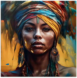 TopMebel Картина на платно " Powerful Woman" TopMebel с дигитален печат 60x60x3cm