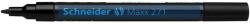 Schneider Lakkmarker, 1-2 mm, SCHNEIDER "Maxx 271", fekete (127101) - eztkapdki
