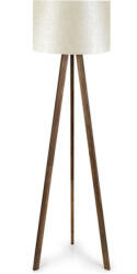 TopMebel Rosling TopMebel МДФ/плат/ПВЦ подова лампа в орех/бежов цвят 38x21x140cm - topmebel - 39,76 лв